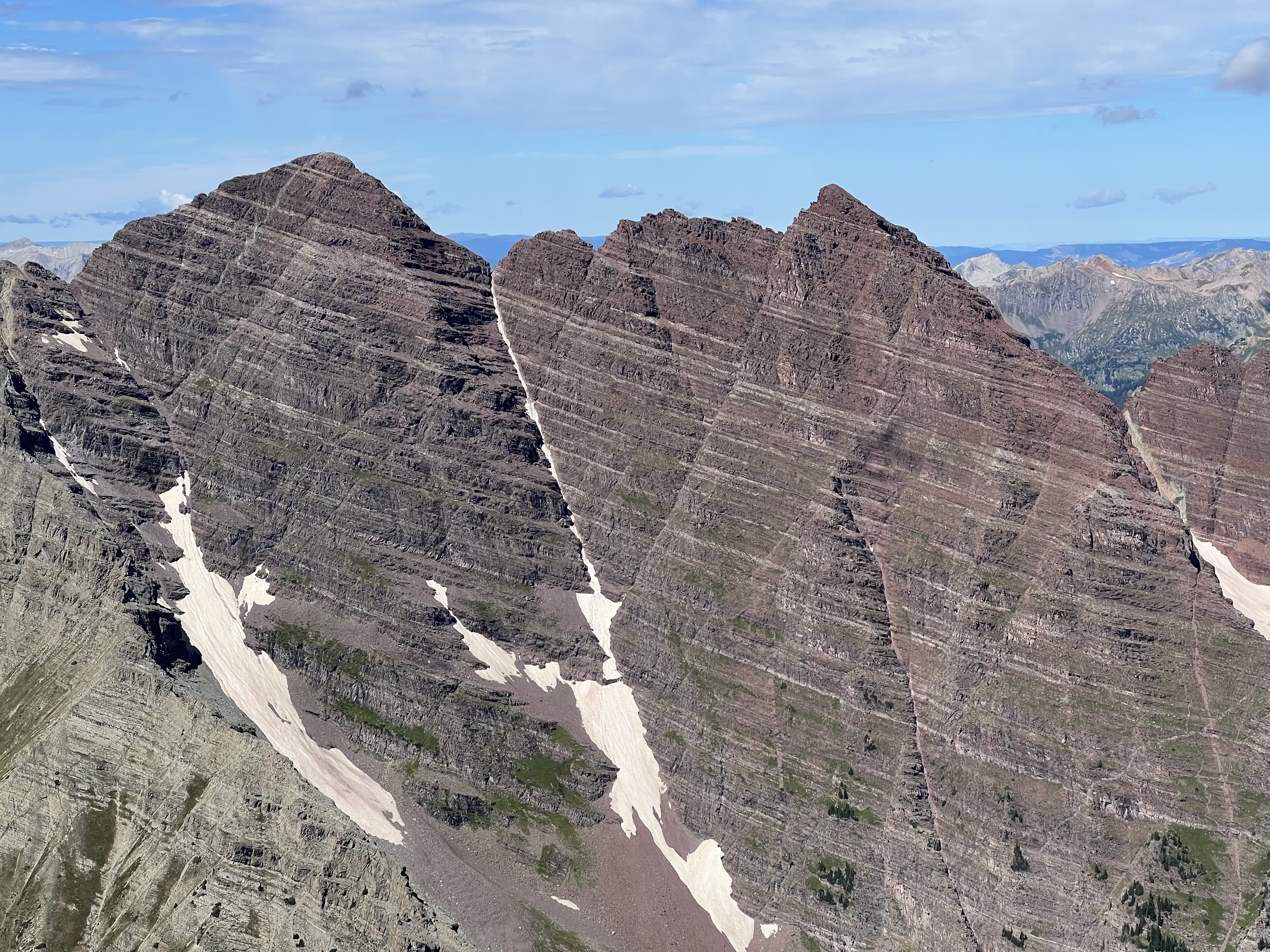The summit of Pyramid