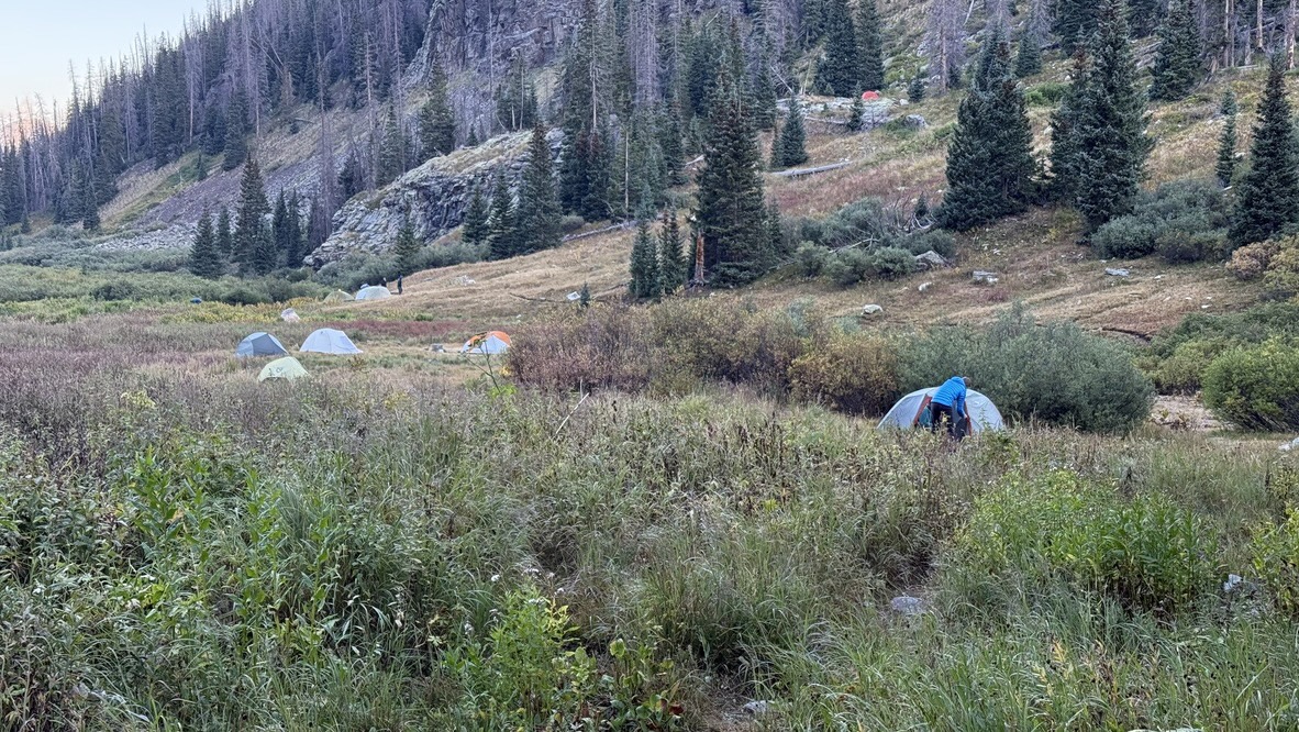 Sunday morning in the Vestal Basin